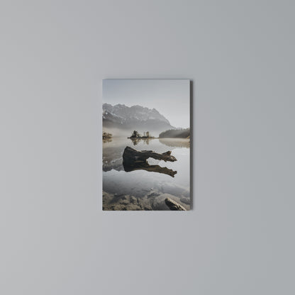 SILENT WATERSCAPE Stampa su Tela Verticale