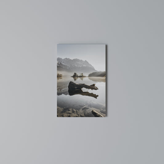 SILENT WATERSCAPE Stampa su Tela Verticale