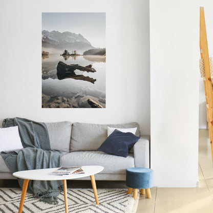 SILENT WATERSCAPE Poster verticale staccabile e attaccabile