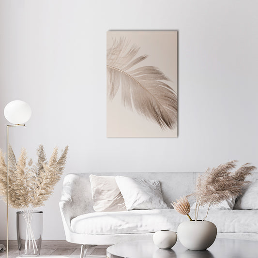 GRACEFULNESS PRECISION Vertical Canvas Print