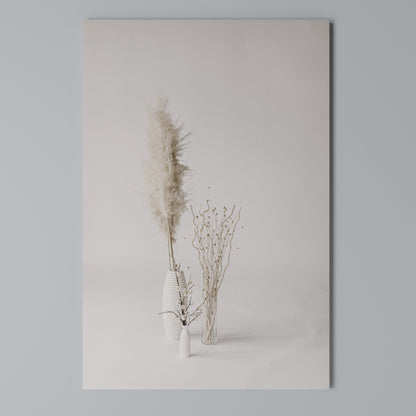WHISPERING VASES Stampa su Tela Verticale