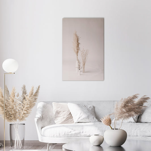 WHISPERING VASES Vertical Canvas Print