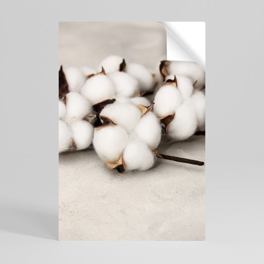 Poster verticale staccabile e attaccabile COTTON CLOUDS WHISPERS