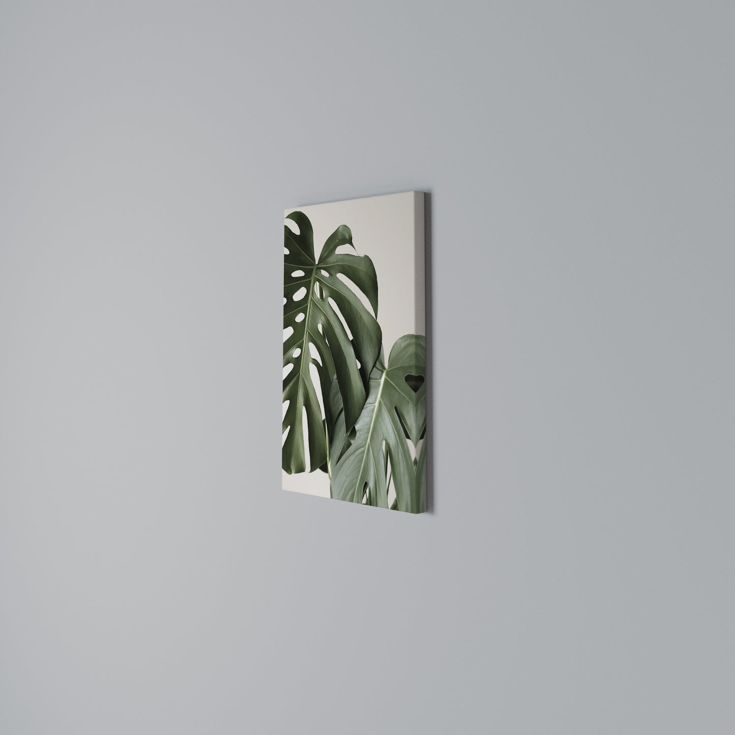 MONSTERA ACCURACY Vertical Canvas Print
