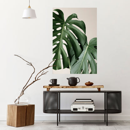 Poster verticale staccabile e attaccabile MONSTERA ACCURACY