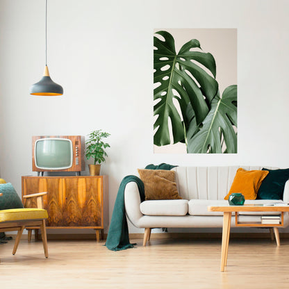 Poster verticale staccabile e attaccabile MONSTERA ACCURACY