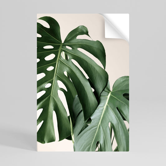 Poster verticale staccabile e attaccabile MONSTERA ACCURACY