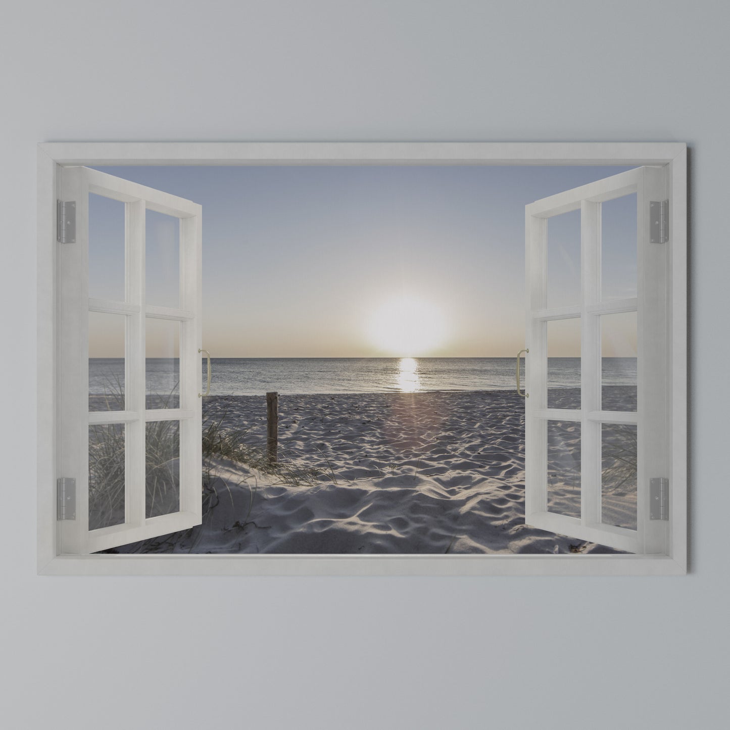 WINDOW OF CALM Stampa su tela orizzontale