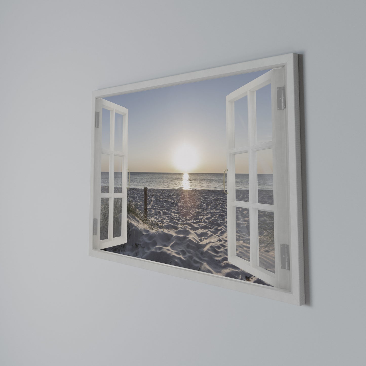 WINDOW OF CALM Stampa su tela orizzontale