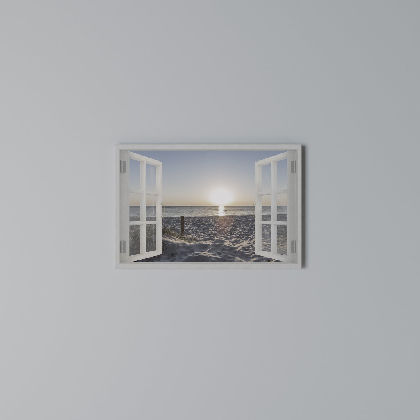 WINDOW OF CALM Stampa su tela orizzontale
