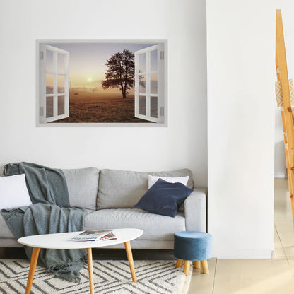 APERTURA ALL'ALBA Poster orizzontale staccabile e attaccabile