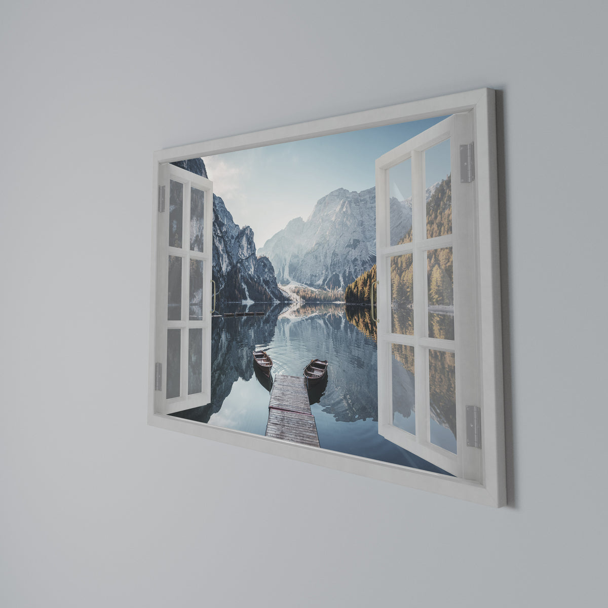 PEEK INTO PARADISE Stampa su tela orizzontale