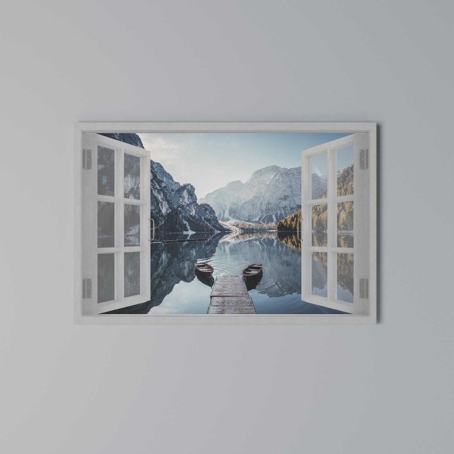 PEEK INTO PARADISE Stampa su tela orizzontale
