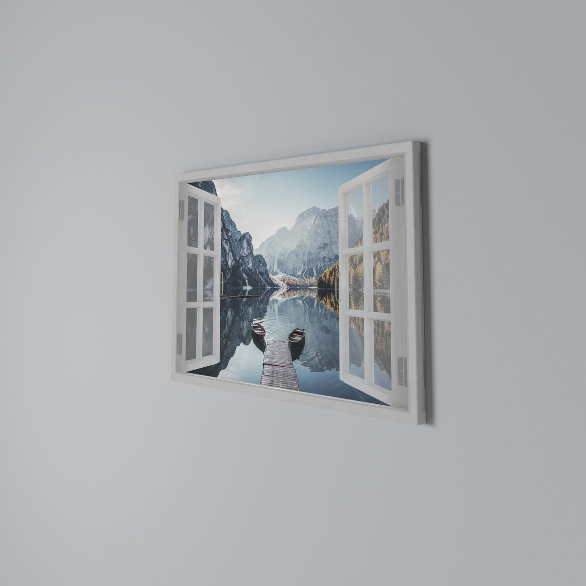 PEEK INTO PARADISE Stampa su tela orizzontale