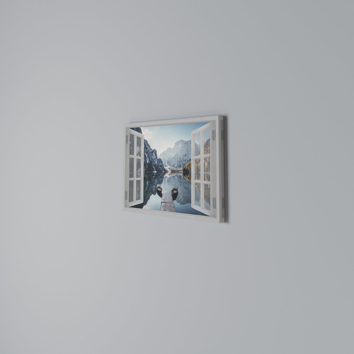 PEEK INTO PARADISE Stampa su tela orizzontale