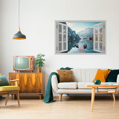 SGUARDO NEL PARADISO Poster orizzontale staccabile e attaccabile
