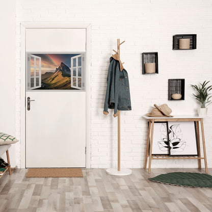 Poster orizzontale staccabile e attaccabile RAINBOW ESCAPE