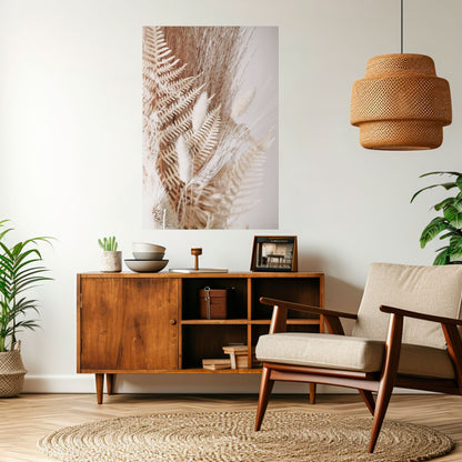 GENTLE GRASSLANDS INVITE Poster verticale staccabile e attaccabile