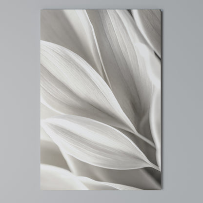 WHISPERS OF WHITE Stampa su Tela Verticale