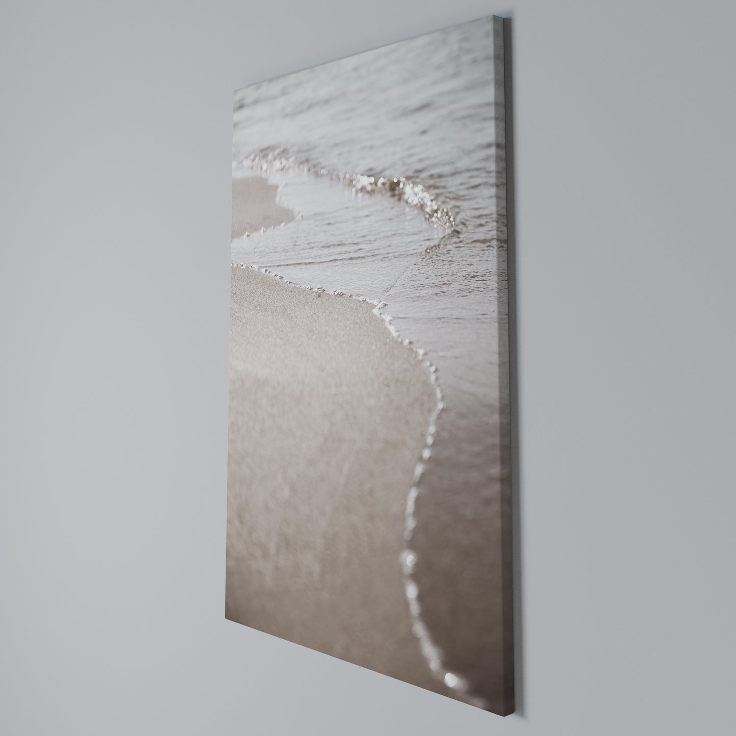 SILKEN SHORELINE DANCE Stampa su Tela Verticale