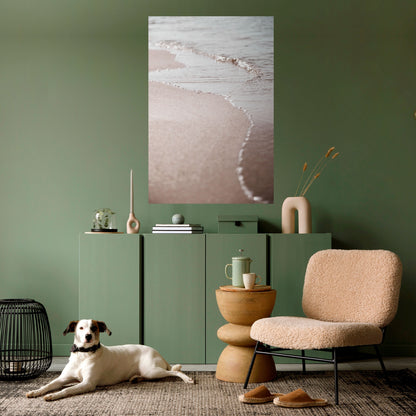 SILKEN SHORELINE DANCE Poster verticale staccabile e attaccabile