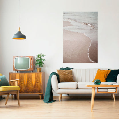 SILKEN SHORELINE DANCE Poster verticale staccabile e attaccabile