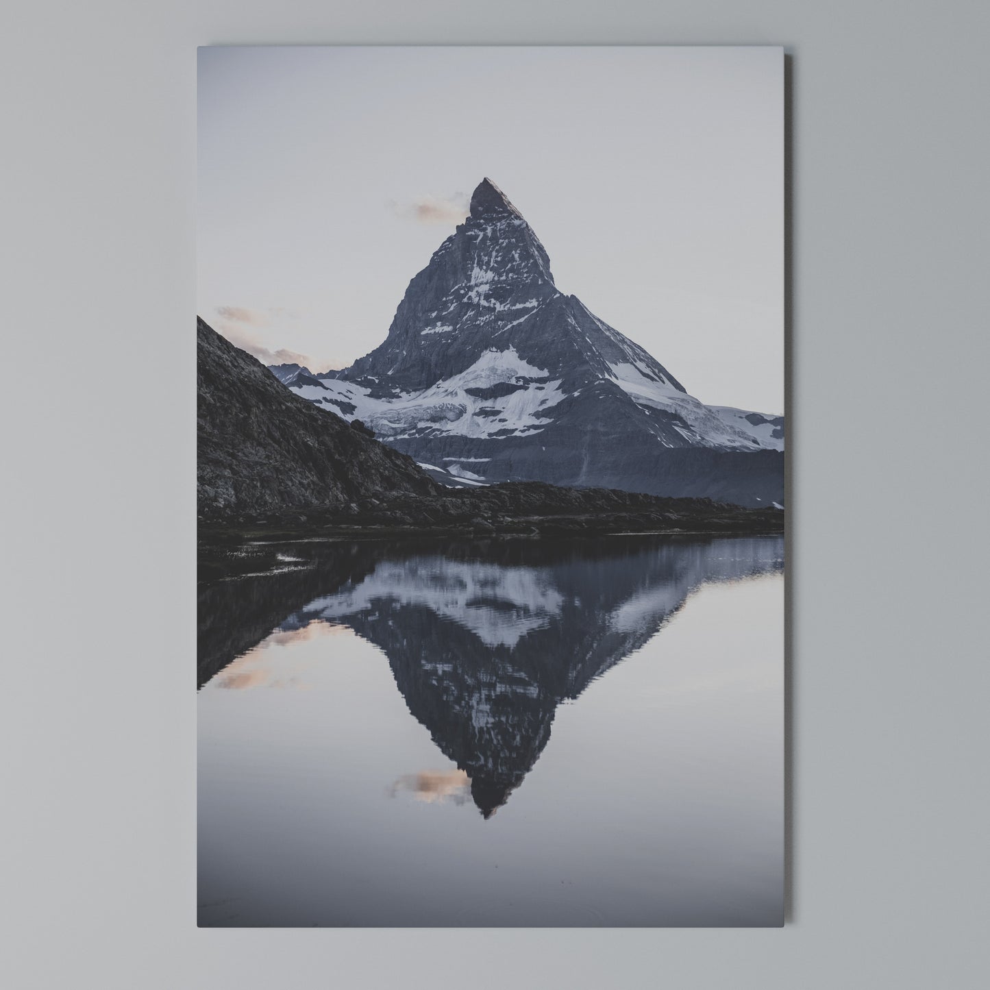 MEMORY OF MATTERHORN Stampa su Tela Verticale