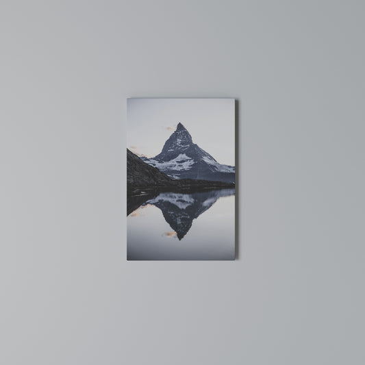 MEMORY OF MATTERHORN Stampa su Tela Verticale