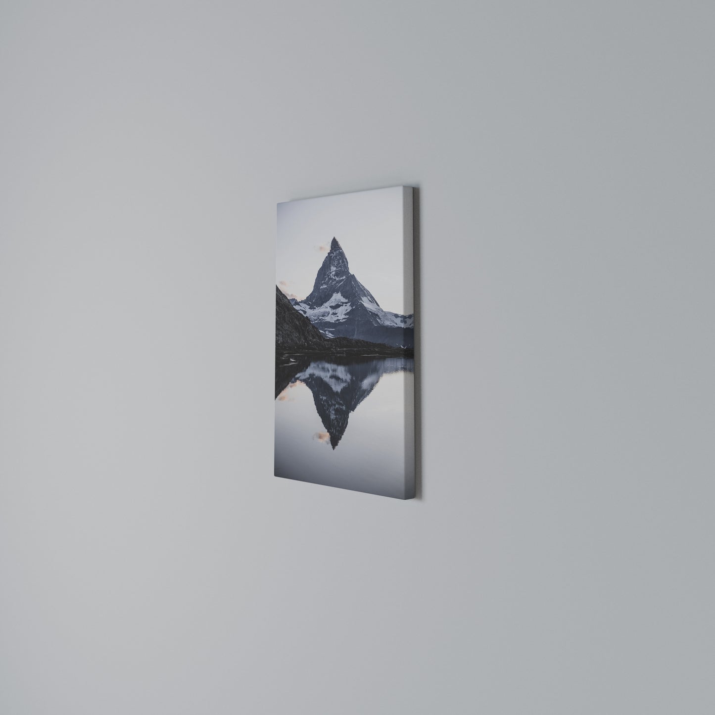 MEMORY OF MATTERHORN Stampa su Tela Verticale