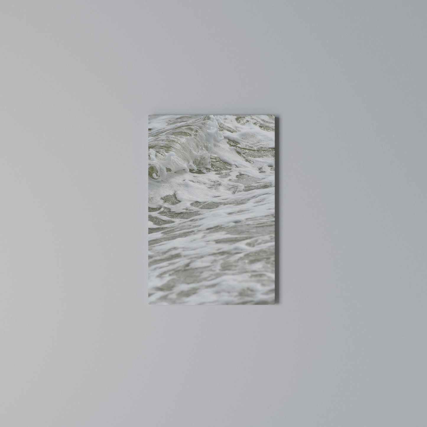 FOAMING ELEGANCE Vertical Canvas Print