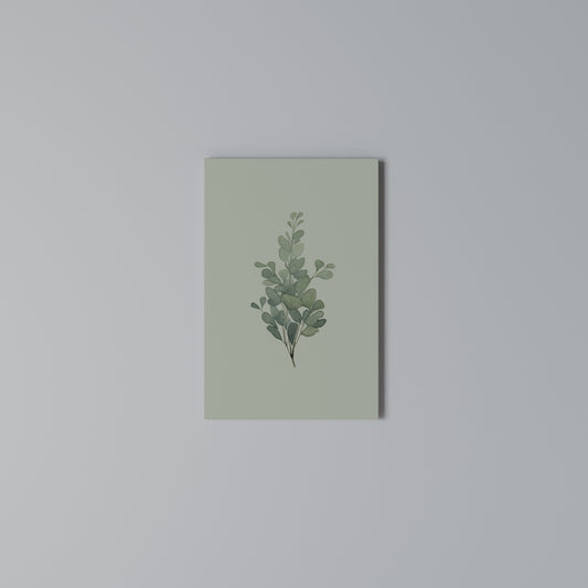 EUCALYPTUS TWIG Stampa su Tela Verticale
