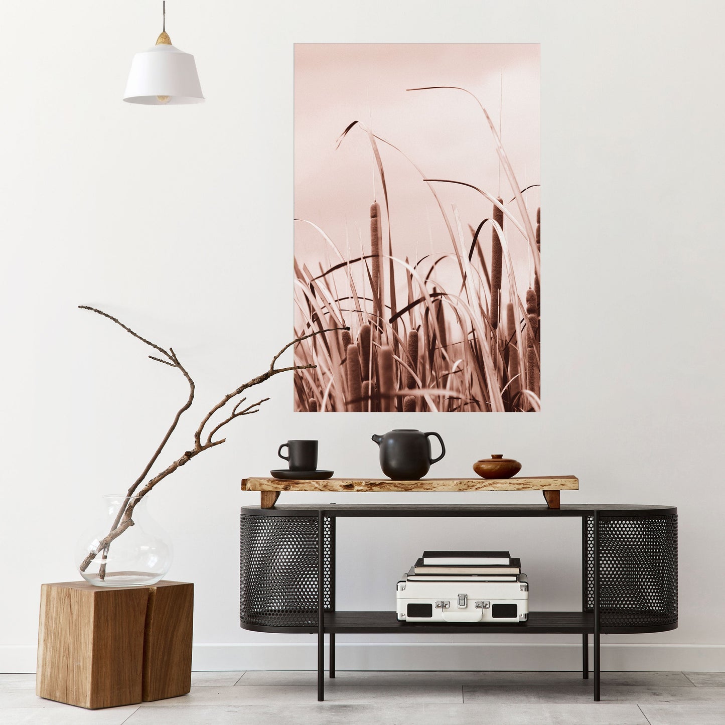 SERENITÀ NELLA SEMPLICITÀ Poster verticale staccabile e attaccabile