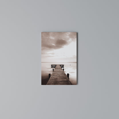 ECHOES OF STILLNESS Stampa su Tela Verticale