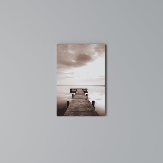 ECHOES OF STILLNESS Stampa su Tela Verticale