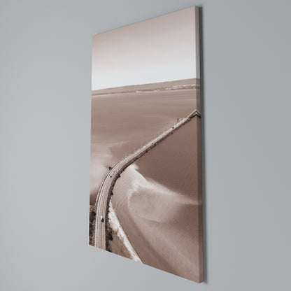 HORIZON BOUND JOURNEY Stampa su Tela Verticale