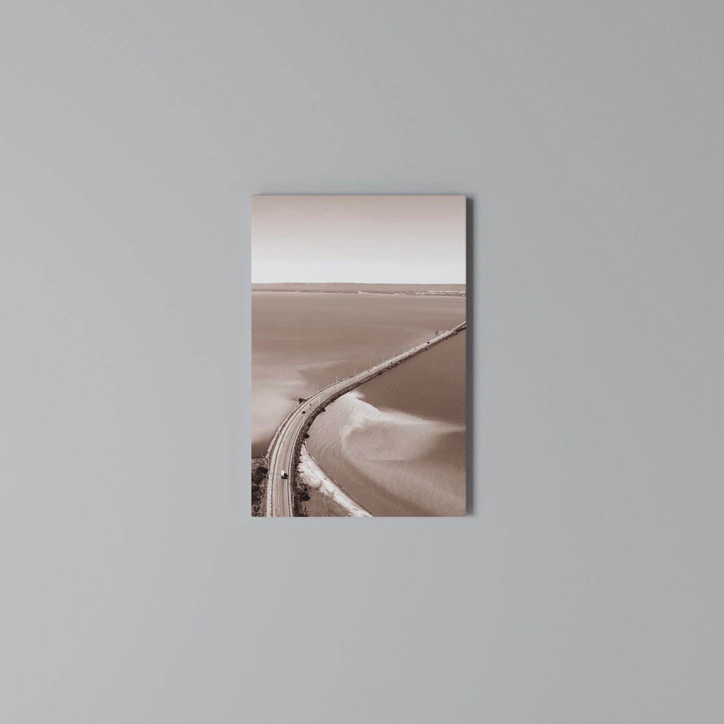 HORIZON BOUND JOURNEY Stampa su Tela Verticale