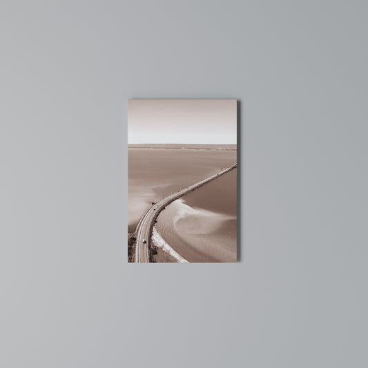 HORIZON BOUND JOURNEY Stampa su Tela Verticale