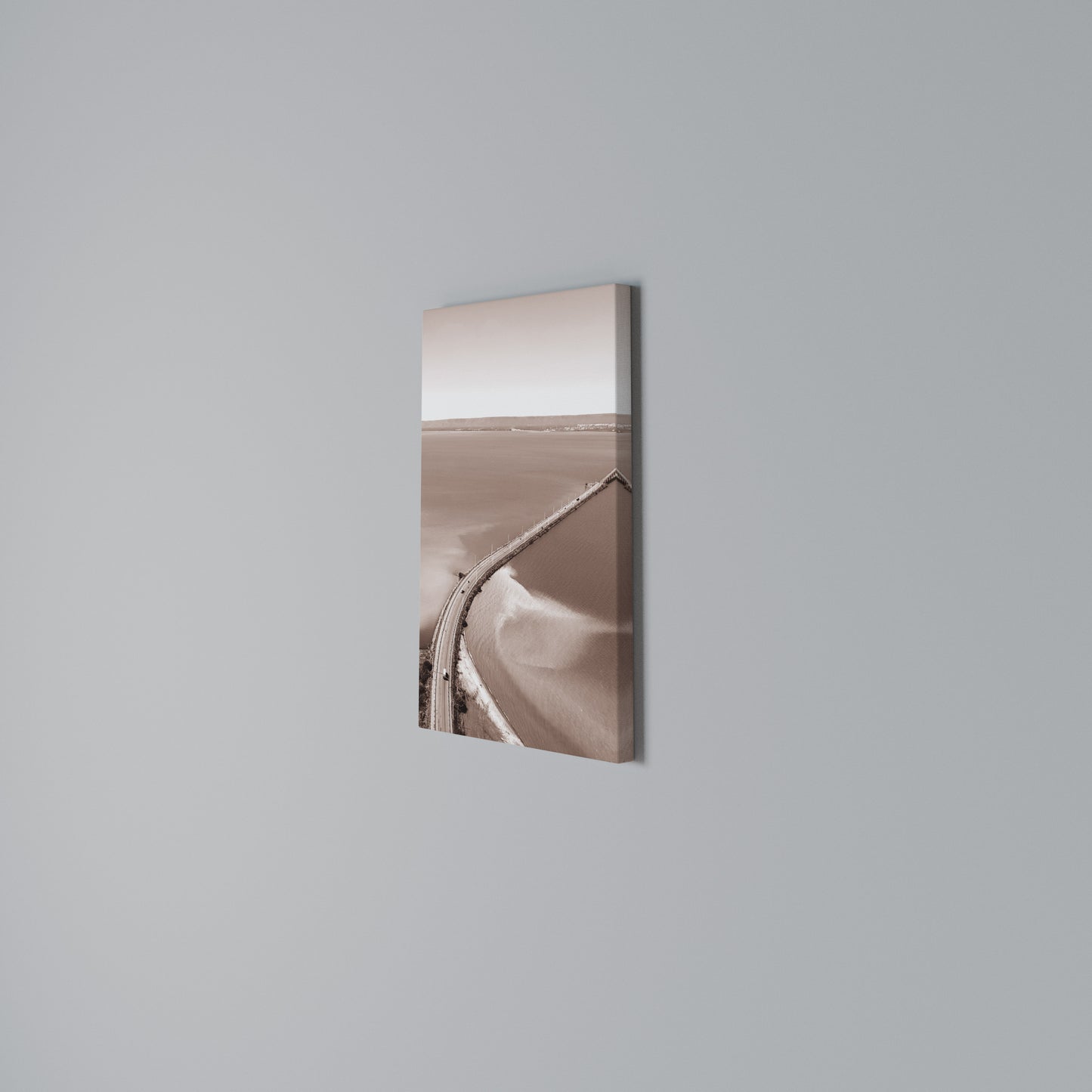 HORIZON BOUND JOURNEY Stampa su Tela Verticale