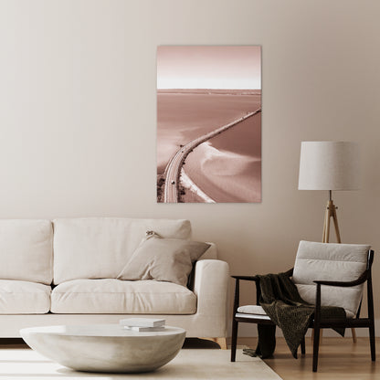 HORIZON BOUND JOURNEY Vertical Canvas Print