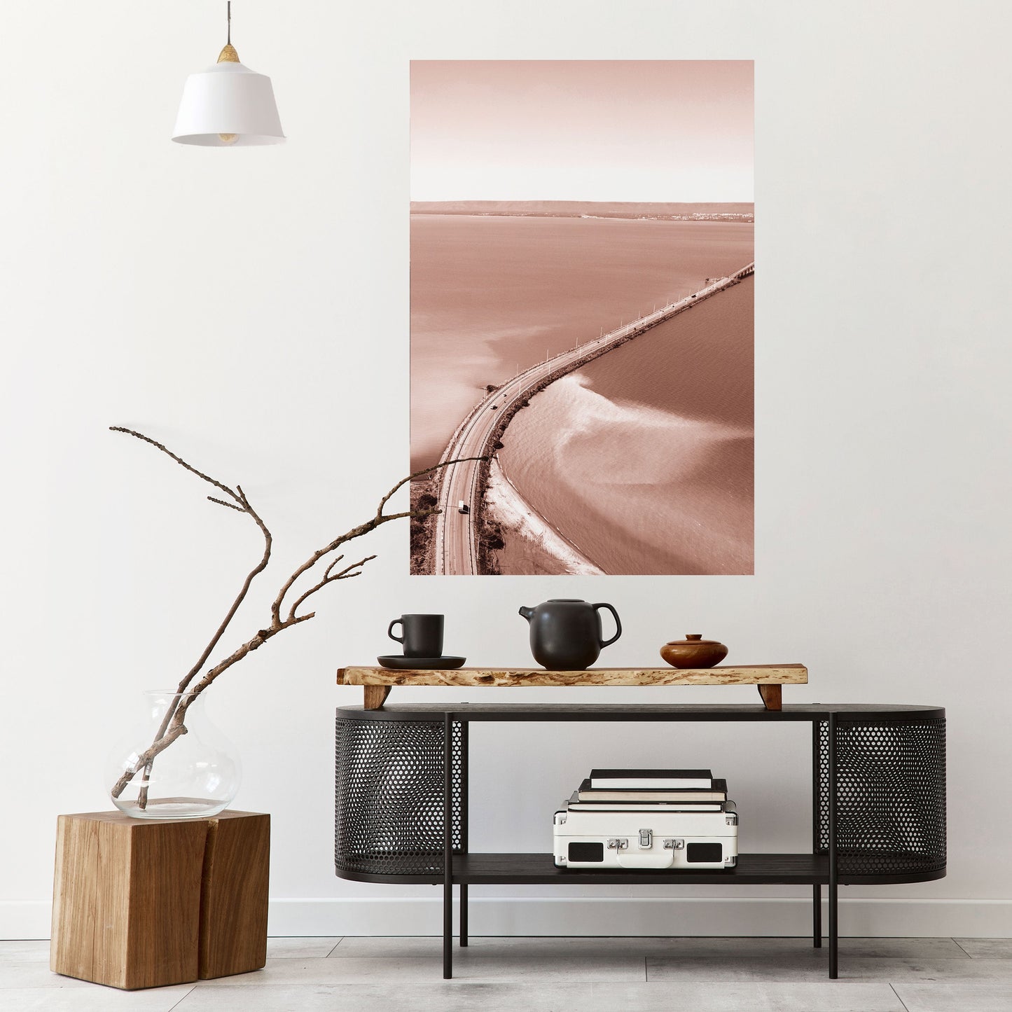 Poster verticale staccabile e attaccabile HORIZON BOUND JOURNEY