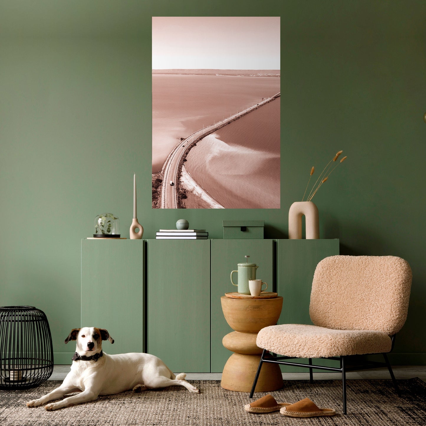 Poster verticale staccabile e attaccabile HORIZON BOUND JOURNEY