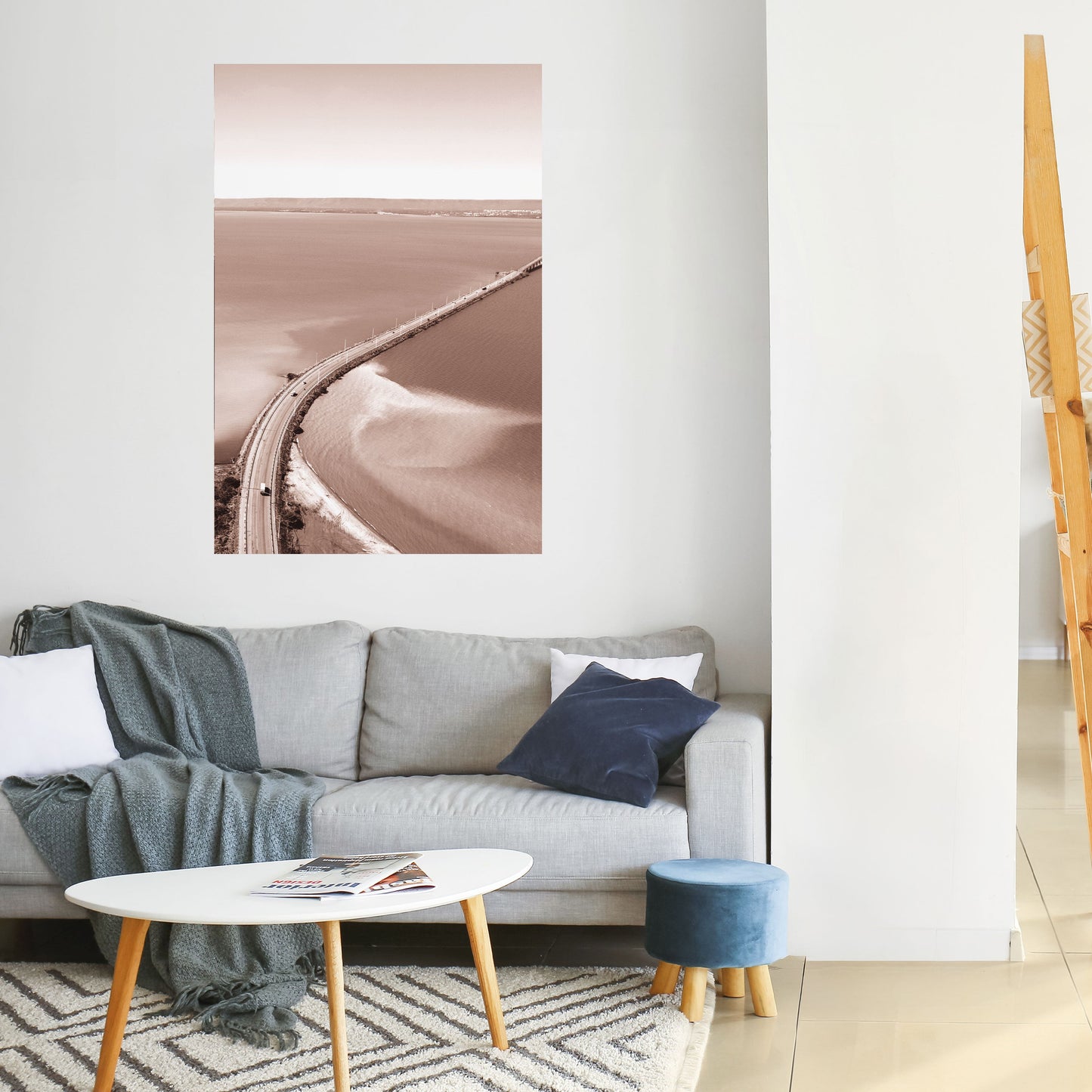 Poster verticale staccabile e attaccabile HORIZON BOUND JOURNEY