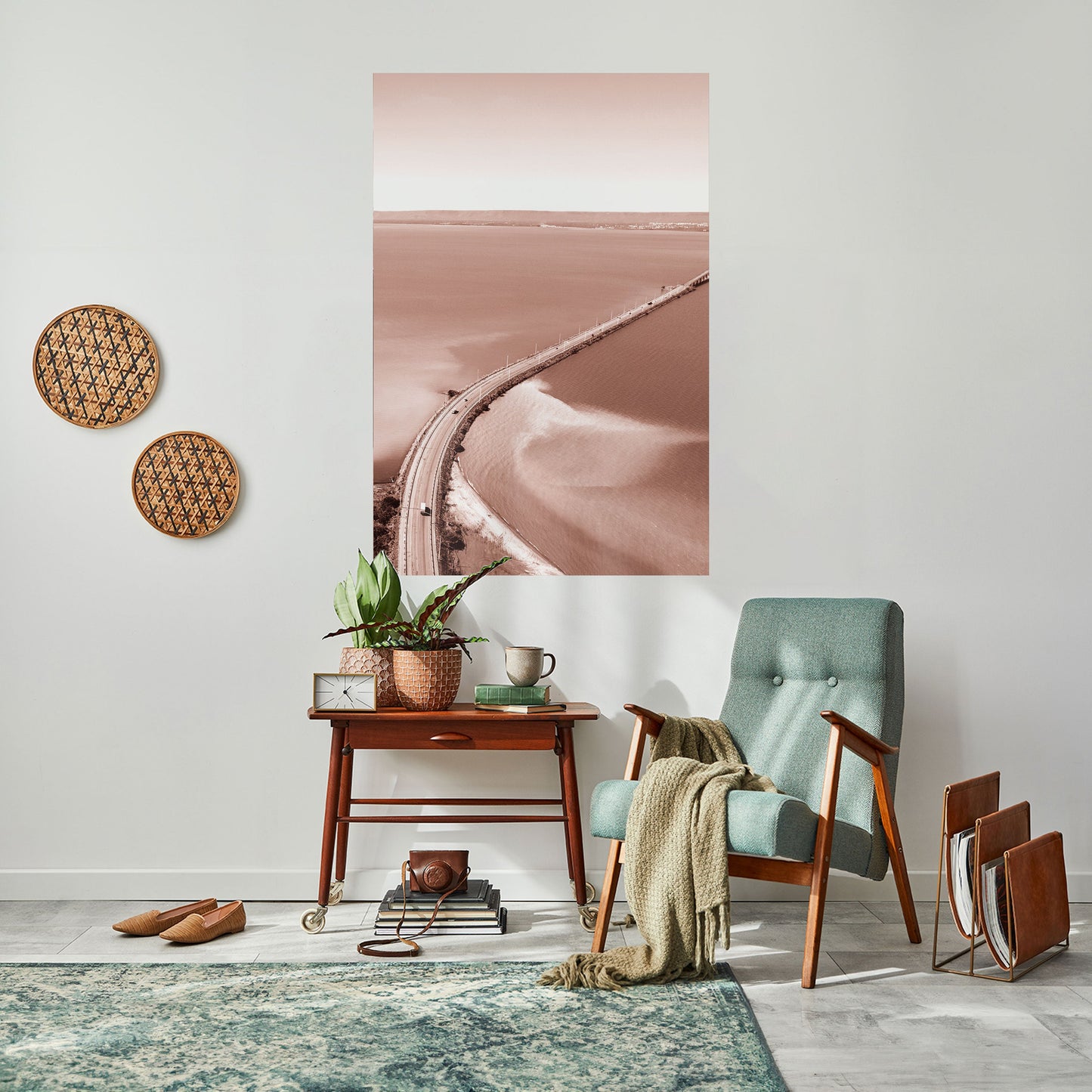 Poster verticale staccabile e attaccabile HORIZON BOUND JOURNEY