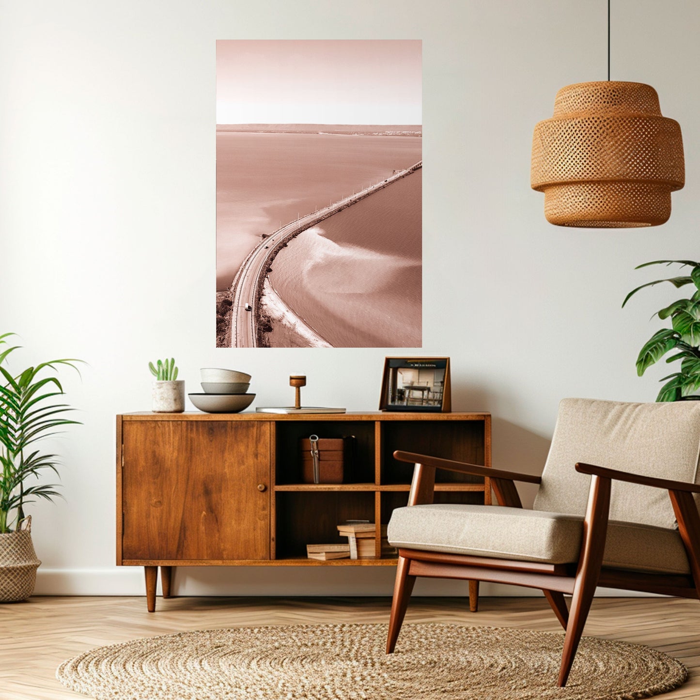 Poster verticale staccabile e attaccabile HORIZON BOUND JOURNEY