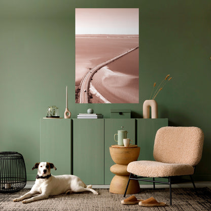 Poster verticale staccabile e attaccabile HORIZON BOUND JOURNEY