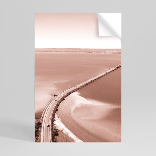 Poster verticale staccabile e attaccabile HORIZON BOUND JOURNEY