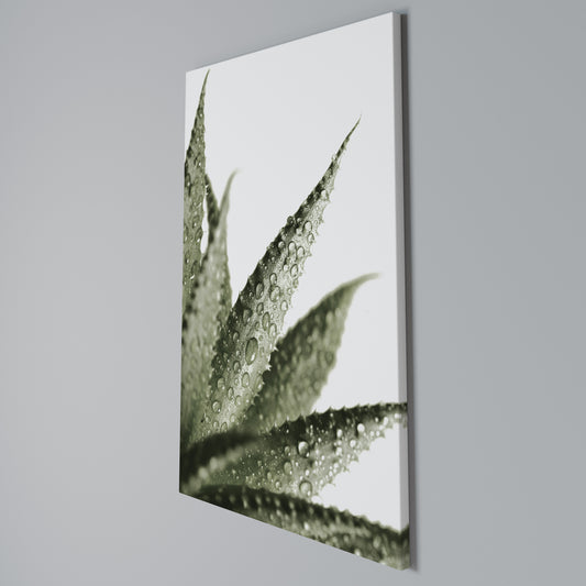 DEWDROP SYMPHONY Vertical Canvas Print