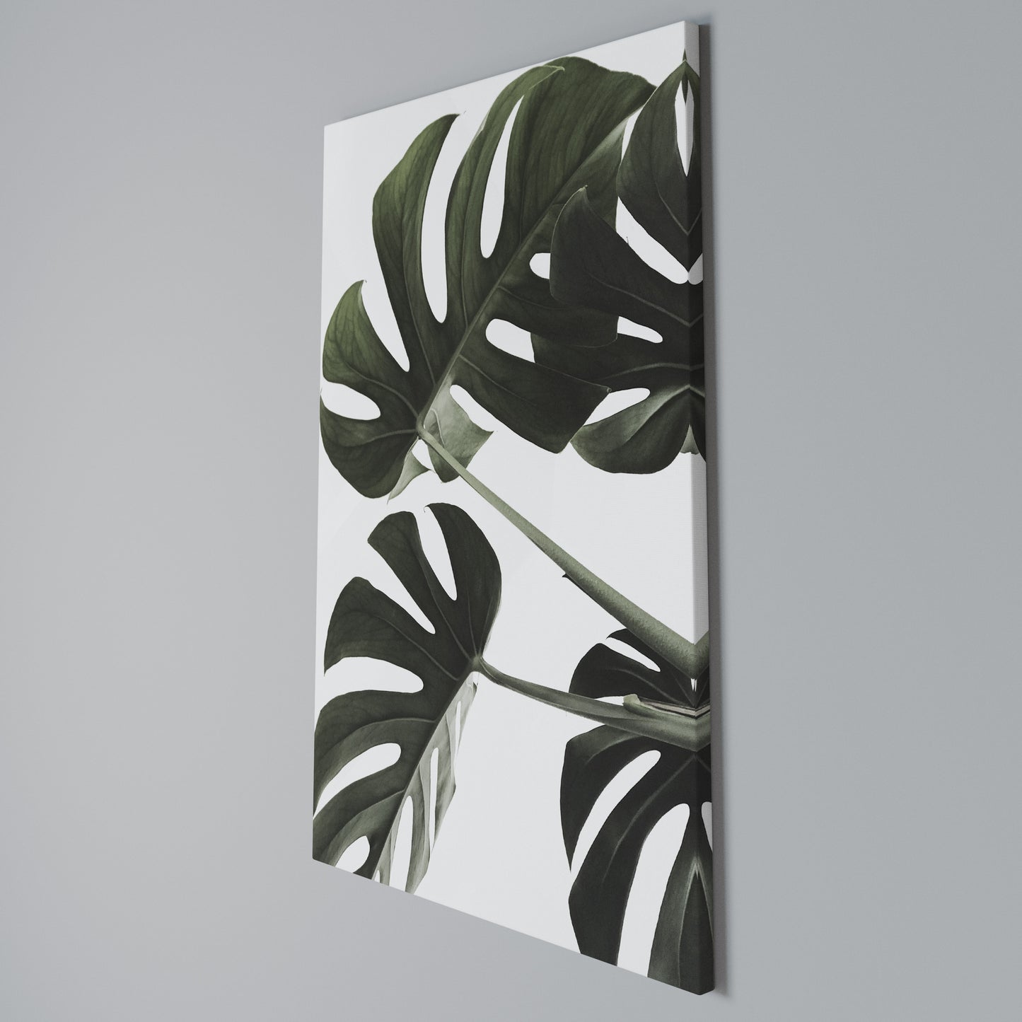 FOLIAGE FUSION Stampa su Tela Verticale