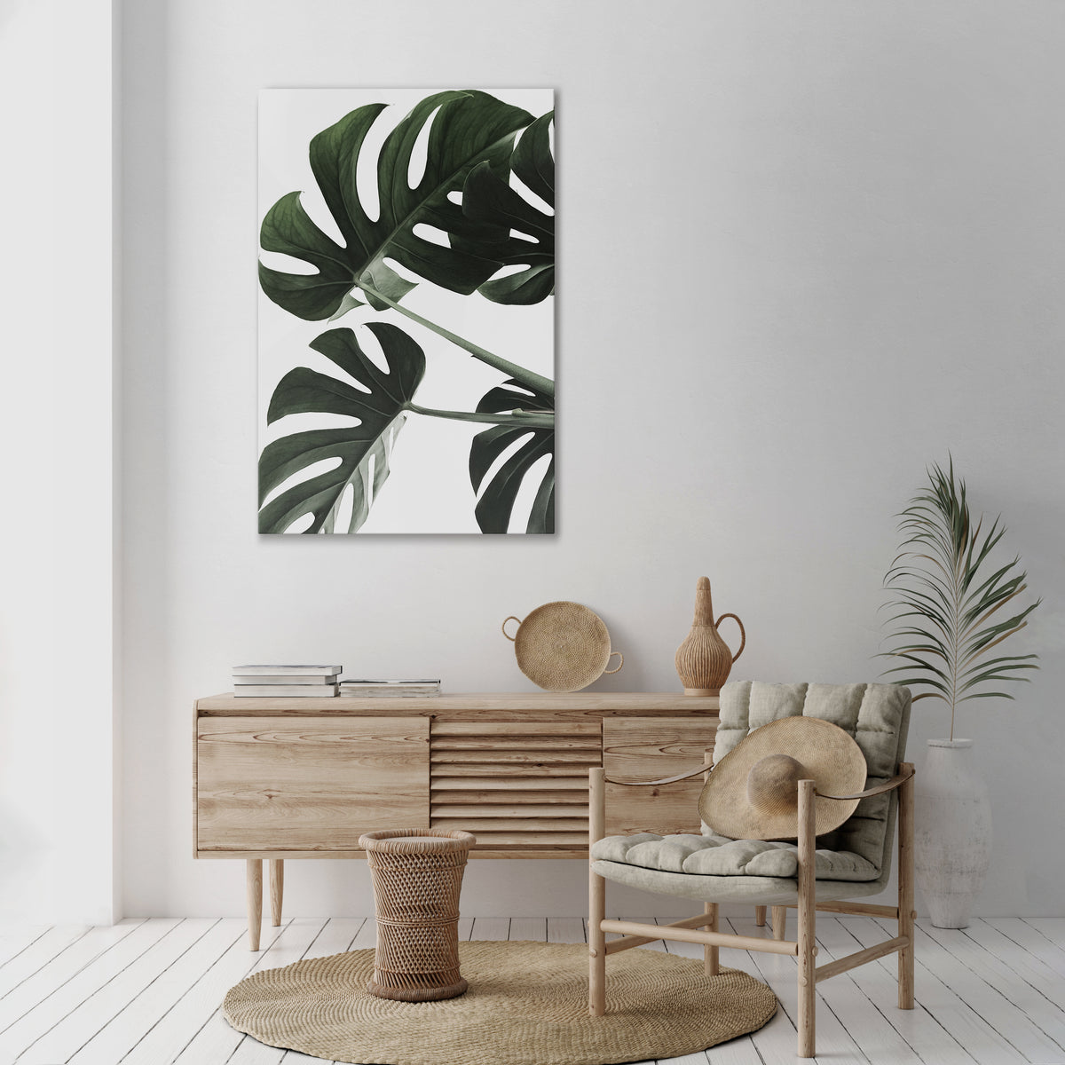 FOLIAGE FUSION Stampa su tela verticale