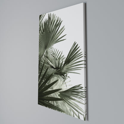 PALM PARADISE DANCE Stampa su Tela Verticale